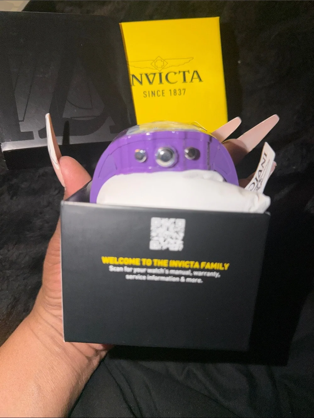 Invicta Ativa Light Blue or Purple Skeleton Dial Unisex Sport Watch-Authentic⌚️